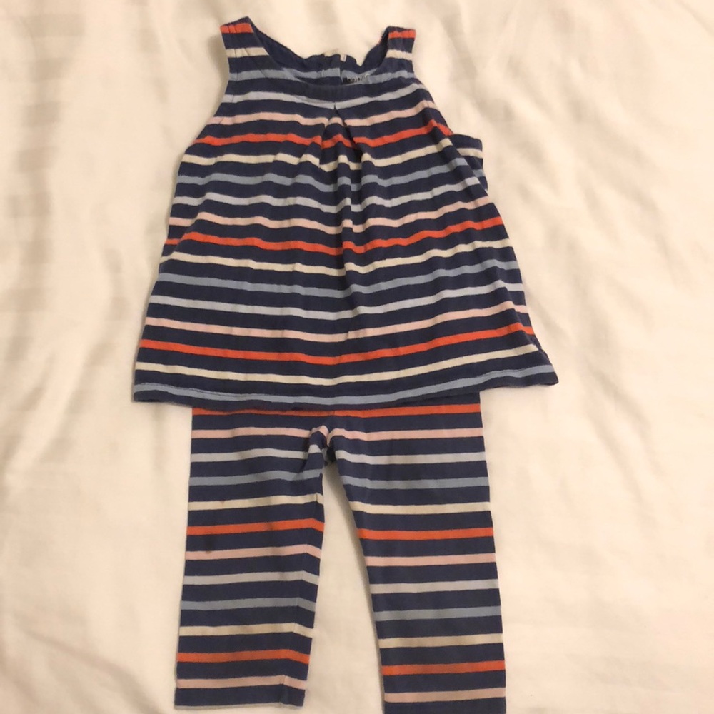 Gap Toddler Striped Tank and Capri Pants